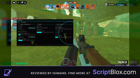 Nickhub Esp Box Esp Line Aimbot Fly Speedwalk Noclip Etc