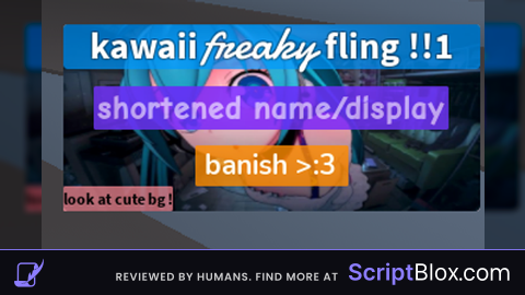 KAWAII FREAKY FLING   BEST UNIVERSAL FLING