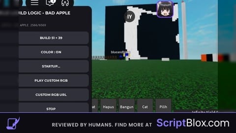 Build logic green screen