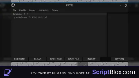 KRNL UI Executor gui