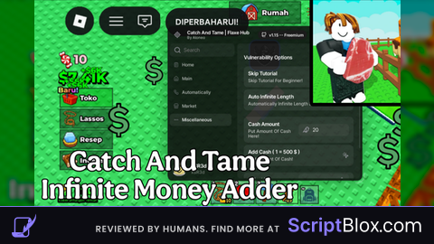 Catch And Tame Infinite Money By Flaxe Hub