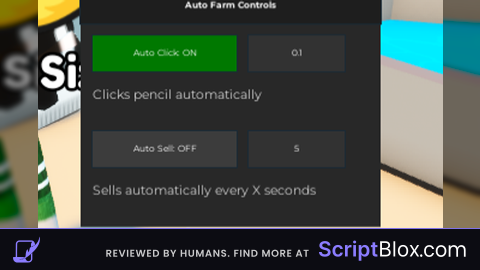 Auto click and Auto sell