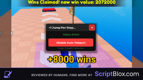 Auto Teleport 8000 Wins Auto Move