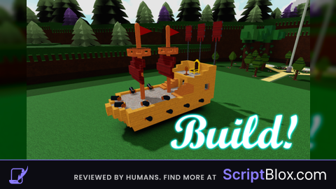 Builda boat autofarm Keyless auto farm 380Gold every 1min