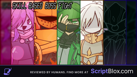 Skill based boss fight