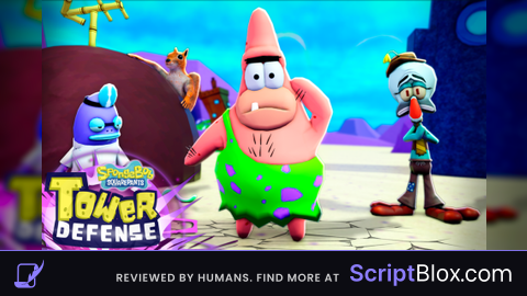 PLEASE MAKE SCRIPT FOR SPONGEBOB TOWEER DEFENCE