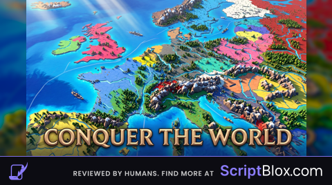 Conquer the world script 2026 V2 UPDATED