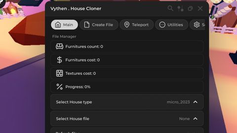 Universal Script 📌 | House Cloner I Trade Freeze I More Features ...