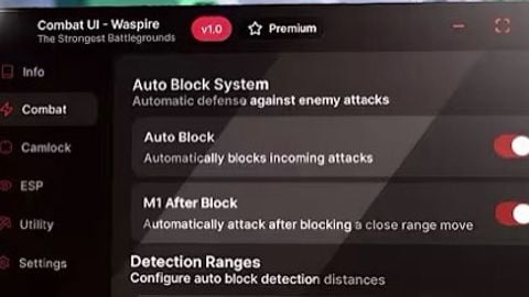 Waspire - Universal script preview