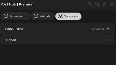 Void hub - Universal script preview
