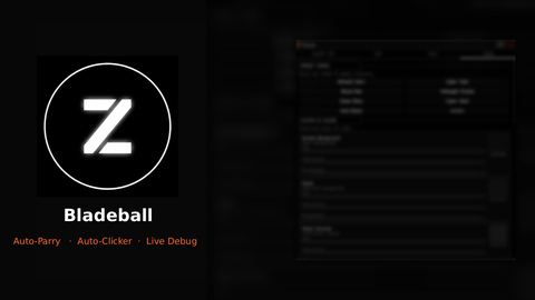 Zxstzy Bladeball - Universal script preview