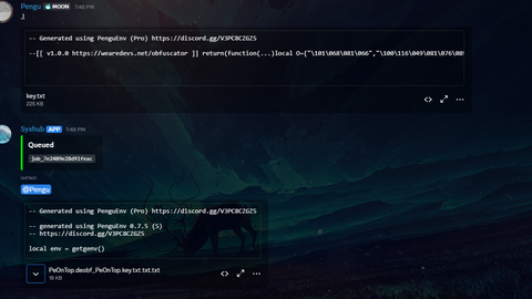 Pengu Environment Logger - Universal script preview