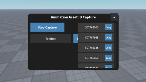 Animation ID Capture - Universal script preview