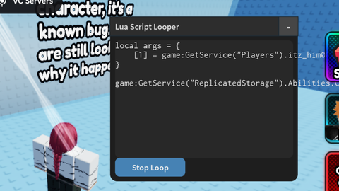 Fireserver or Remote Looper - Universal script preview