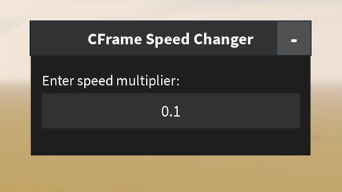 CFrame Speed - Universal script preview
