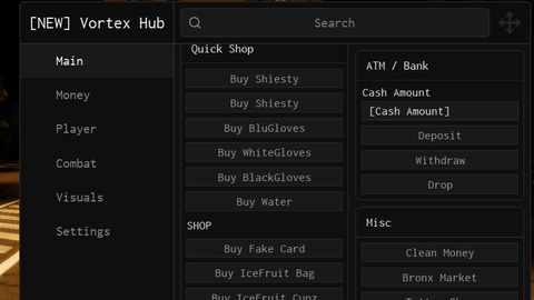 Vortex hub best tha Bronx 3 script - Universal script preview