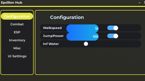 Eps1llon Hub [NOT MINE] - Universal script preview