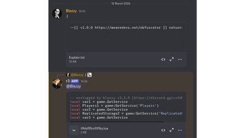 Blezzy ENV LOGGER - Universal script preview