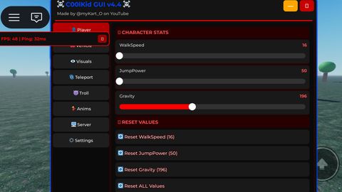 Universal C00lKid GUI Script CoolKid GUI script - Universal script preview