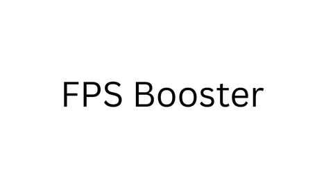 FPS Booster Open Source Keyless - Universal script preview