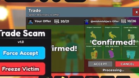 Freeze trede - Universal script preview