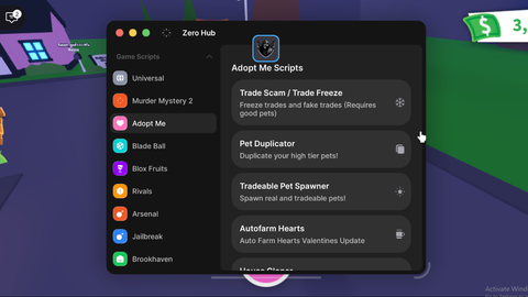 Zer0 Hub l TOP KEYLESS l A.DOPT M.E - Universal script preview