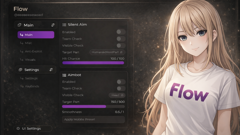 Flow  Script Hub - Universal script preview