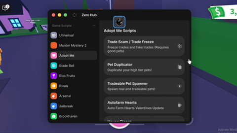 Zer0 Hub l TOP KEYLESS l A.DOPT M.E - Universal script preview