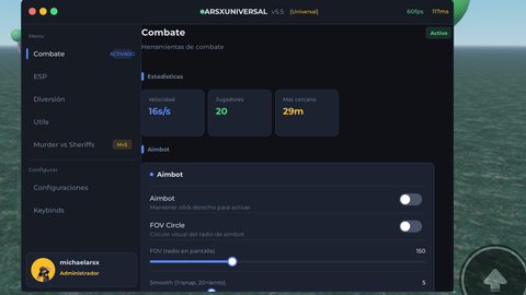 ARSX UNIVERSAl - Universal script preview
