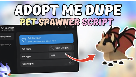 Pet Spawner. V2 [ USE BEFORE PATCH ] TOP KEYLESS - Universal script preview