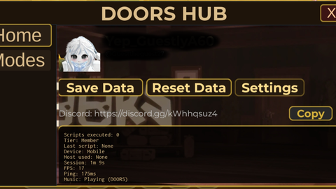 DOORS NEWEST HUB - Universal script preview