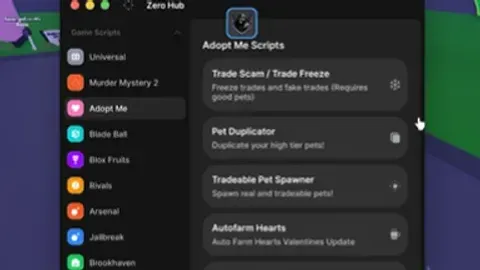 A'DOPT M'E Sugarfest Update Keyless Script - Universal script preview