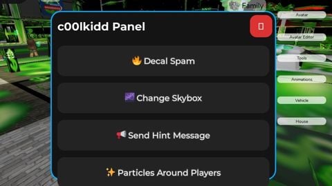 C00lkidd panel serverside - Universal script preview