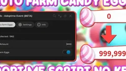 A'DOPT M'E Sugarfest Update Auto Farm Candy Inf mega maker k - Universal script preview