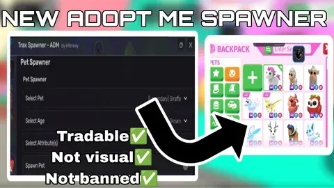 A'DOPT M'E Pet Spawner. V2 [ USE BEFORE PATCH ] TOP KEYLESS - Universal script preview