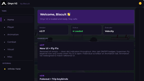 Onyx V2 Universal Script - Universal script preview