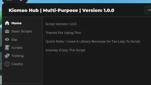 Kiomao Hub - Universal script preview