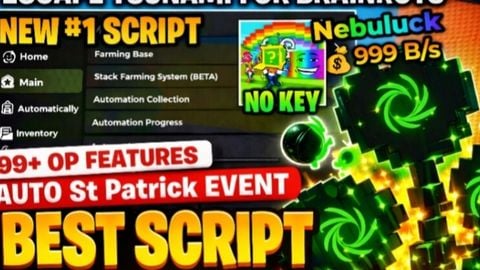 VinzHub Free OP Auto Farm Auto Rebirth Script - Universal script preview