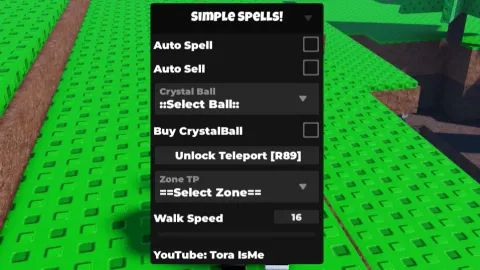 Simple Spells - Universal script preview