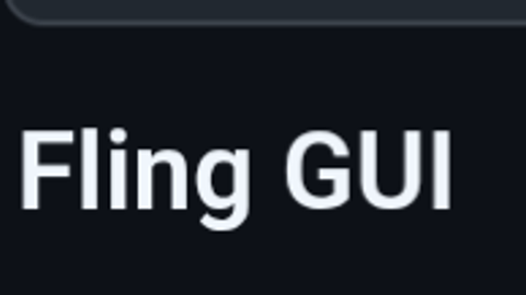 Fling GUI by Arjun - Universal script preview