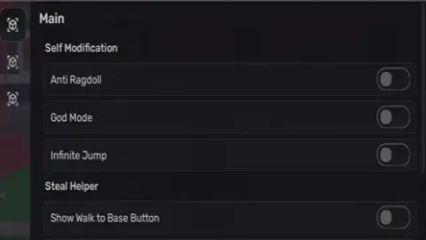 FrostWare GUI  Steal Helper Anti Ragdoll God Mo - Universal script preview