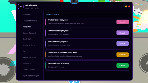 VeloriaH Safe - Universal script preview
