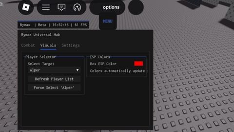 bymax ui - Universal script preview