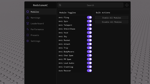 RedstoneAC - Universal script preview
