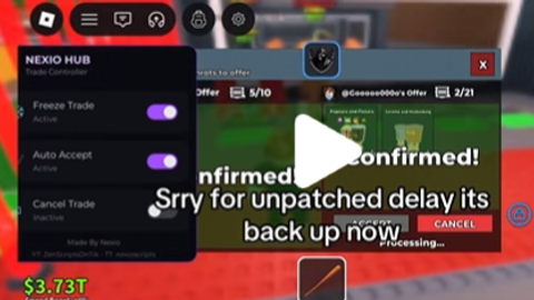 Undetected Freeze Trade - Universal script preview