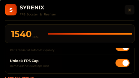 BEST FPS BOOSTER AND FPS UNCAP AND SHADERS - Universal script preview