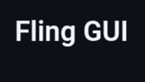 Fling GUI by Arjun - Universal script preview