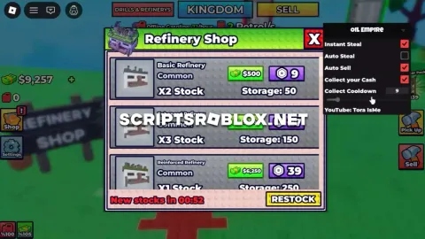 Oil Empire Script Instant Steal Auto Sell - Universal script preview