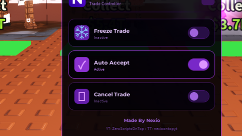 Trade Freezer - Universal script preview