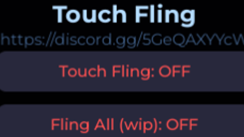 Universal Touch Fling - Universal script preview